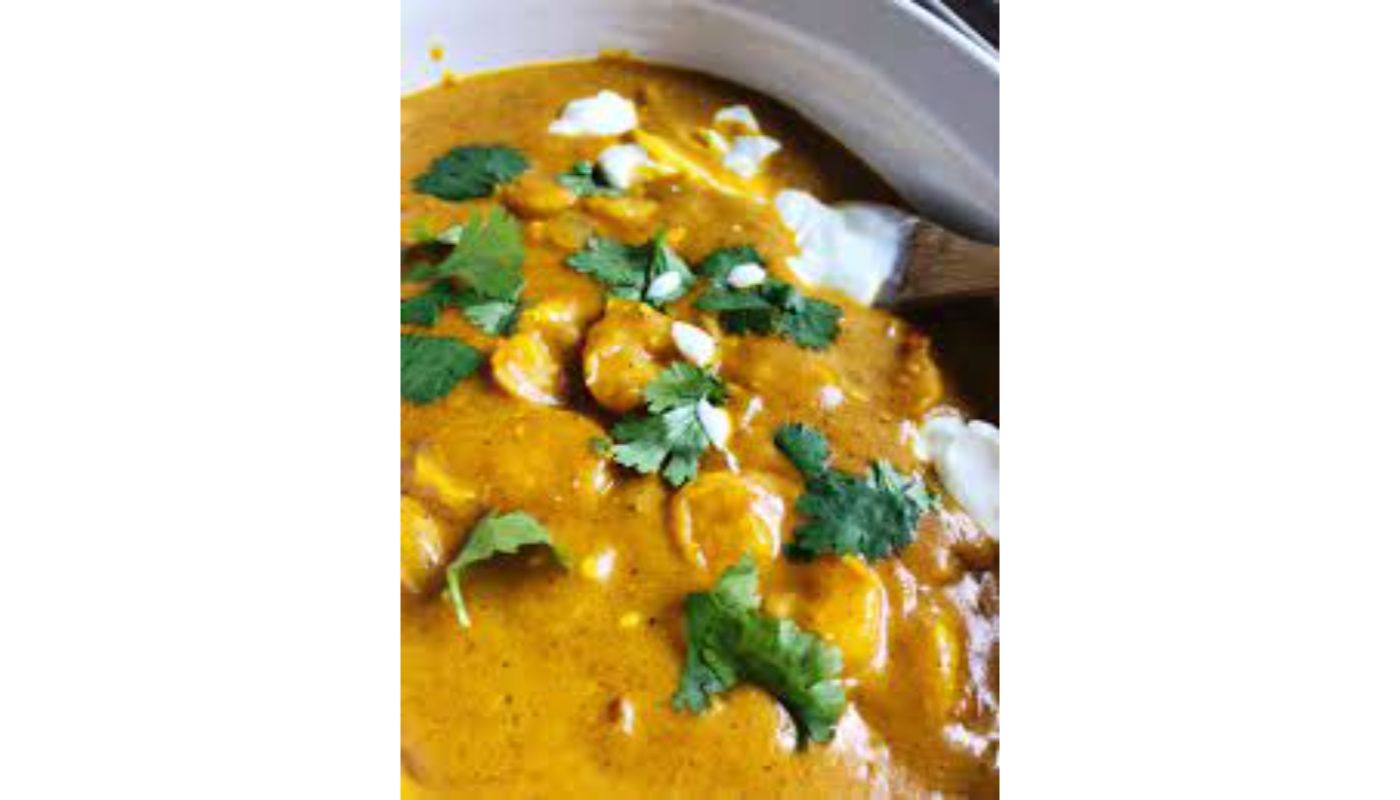 Shrimp Coconut Korma - South Indian style.