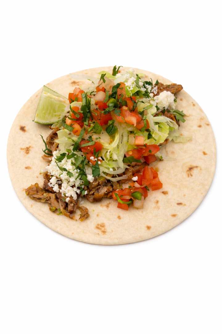 Pork Carnitas Taco.
