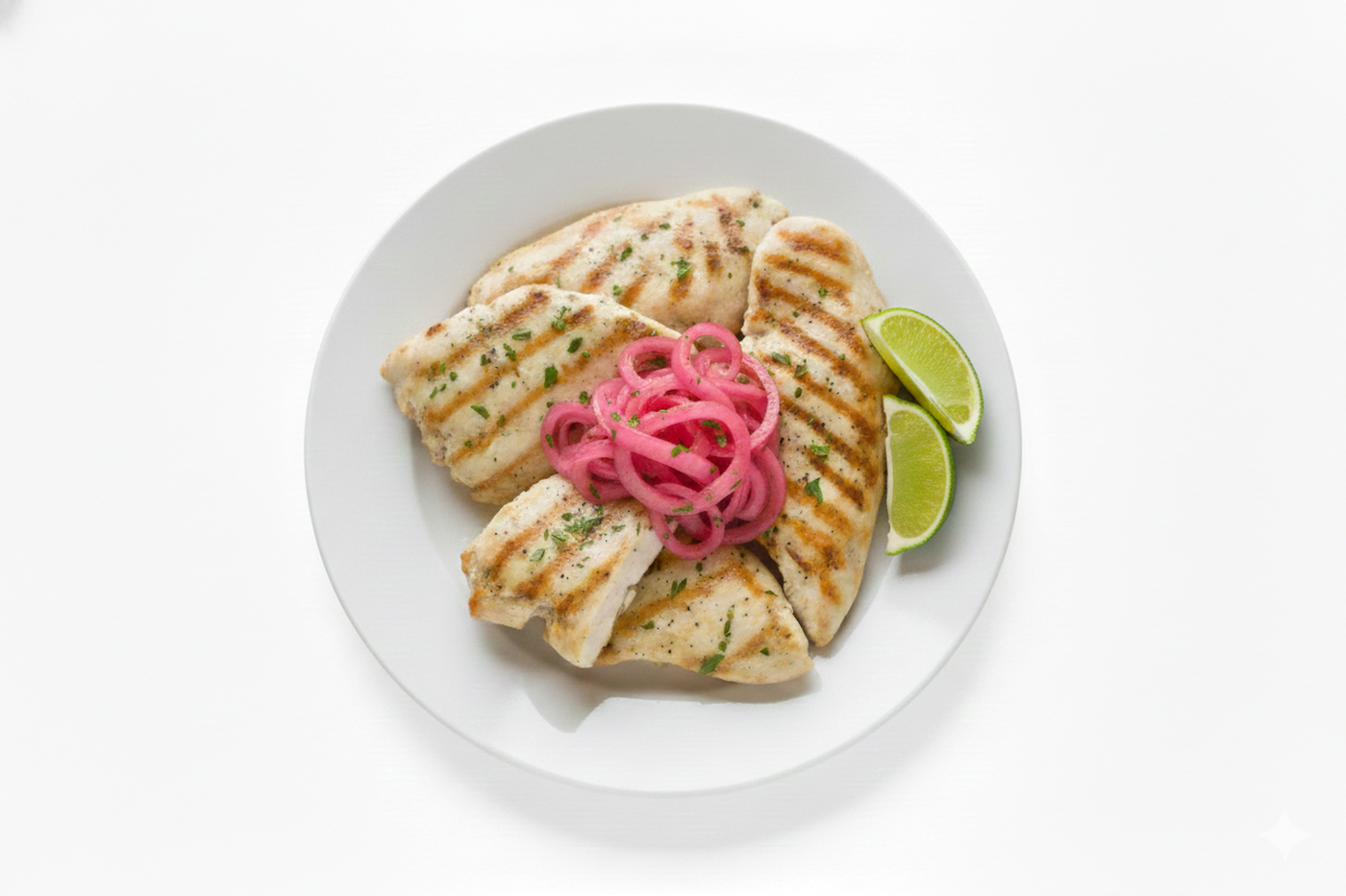  Grilled chicken breast - Pechuga a la Parrilla.