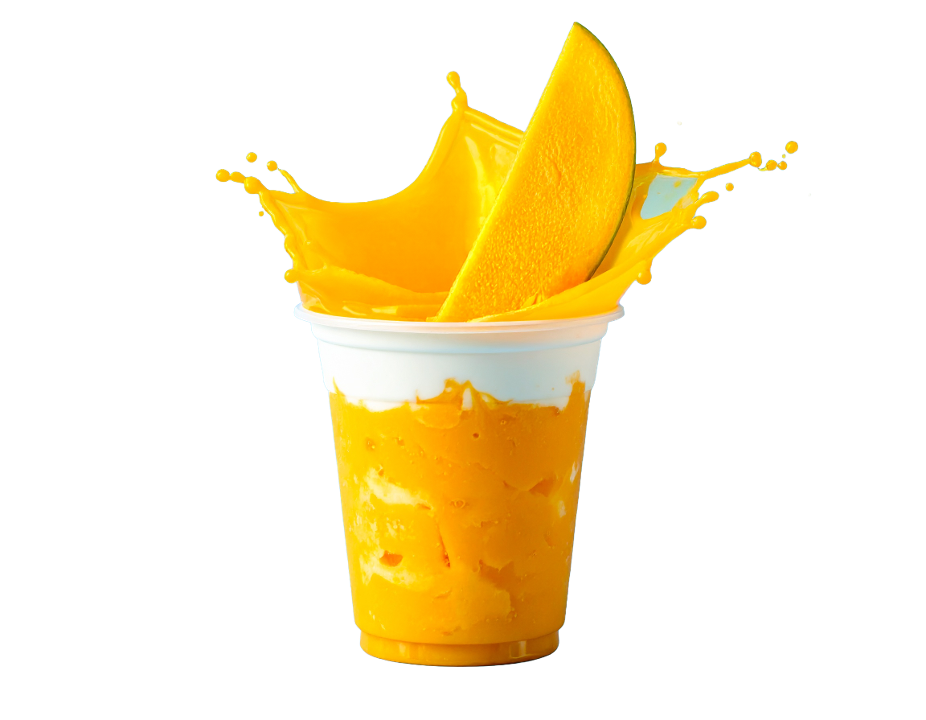 Mango Yogurt Smoothie.