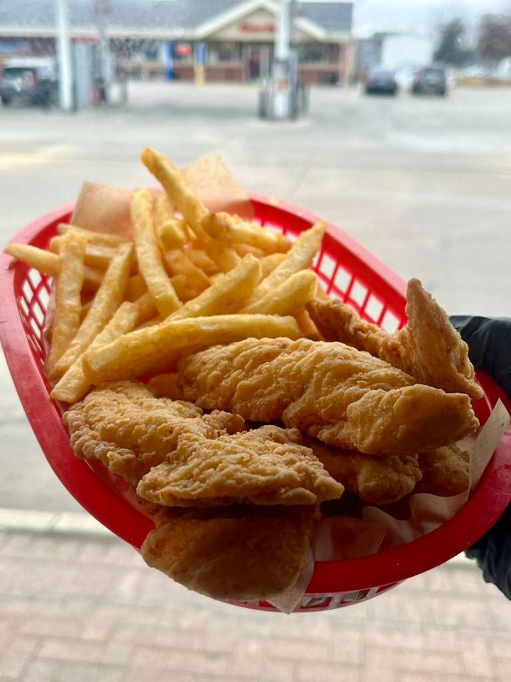 3pc Chicken Tenders with Fries (Halal).