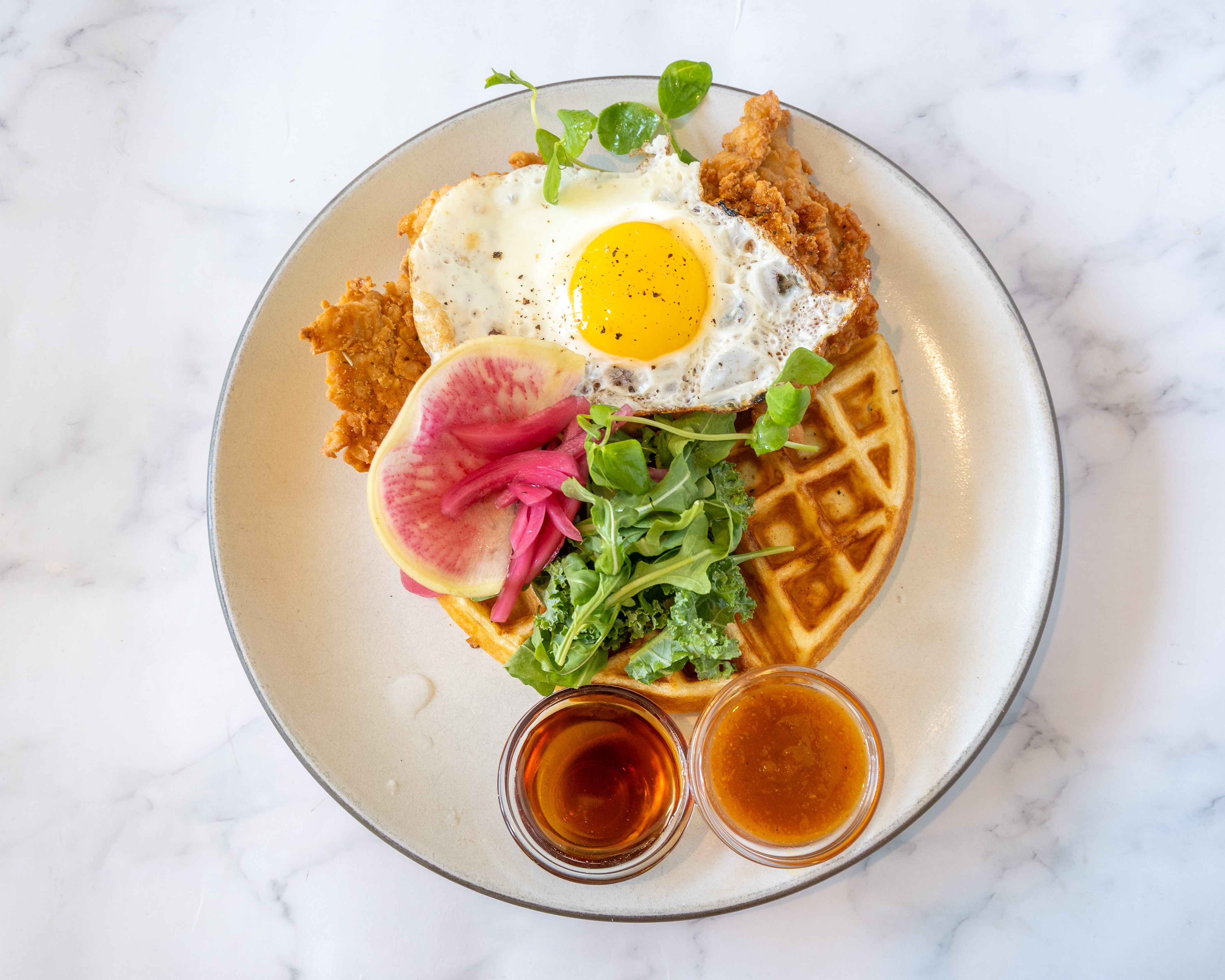 Waffle Chicken.