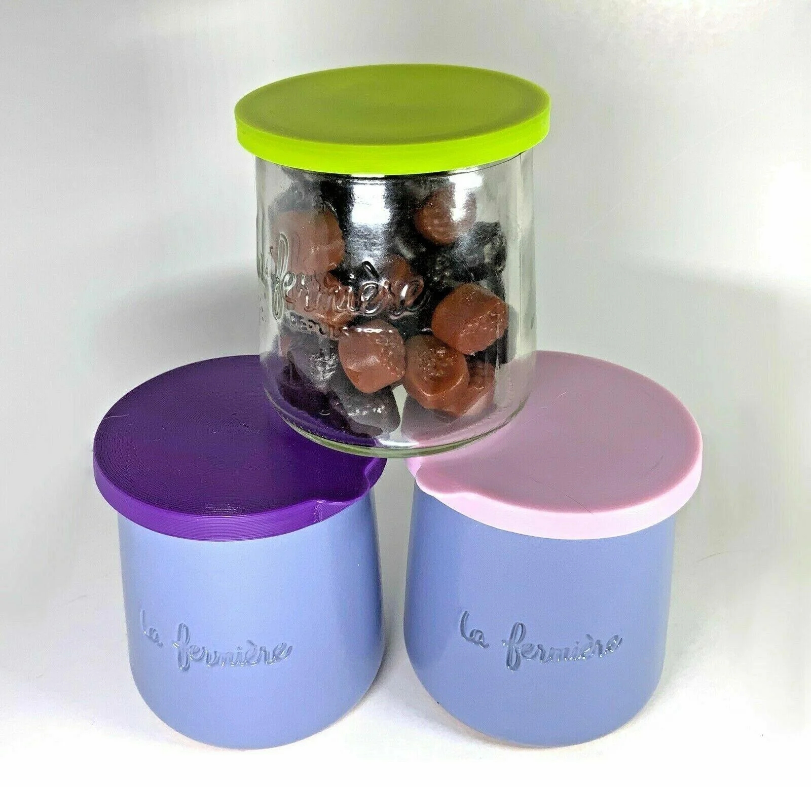 La Fermiere Raspberry Blueberry Yogurt.