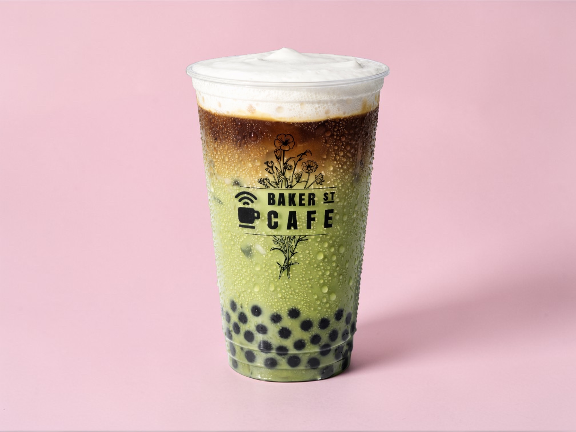 Matcha Macchiato Boba.