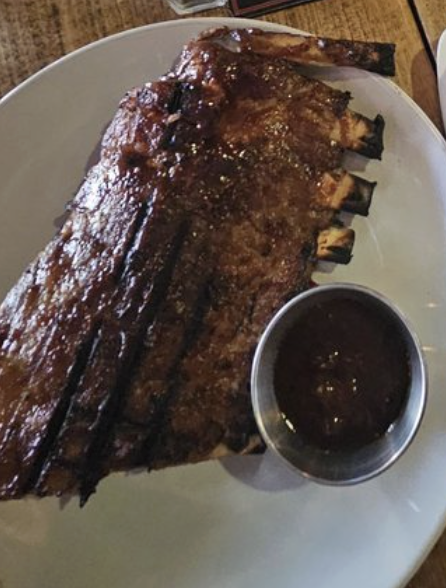 BBQ Grilled Ribs.