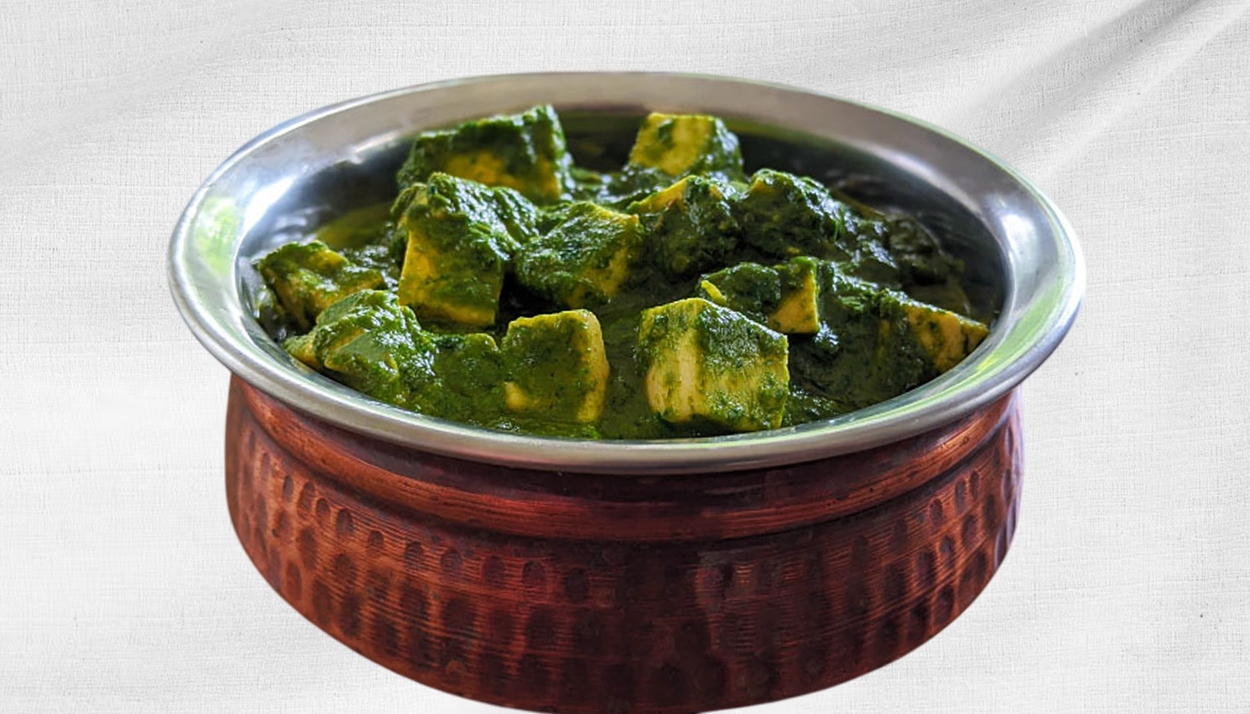 Palak Paneer.