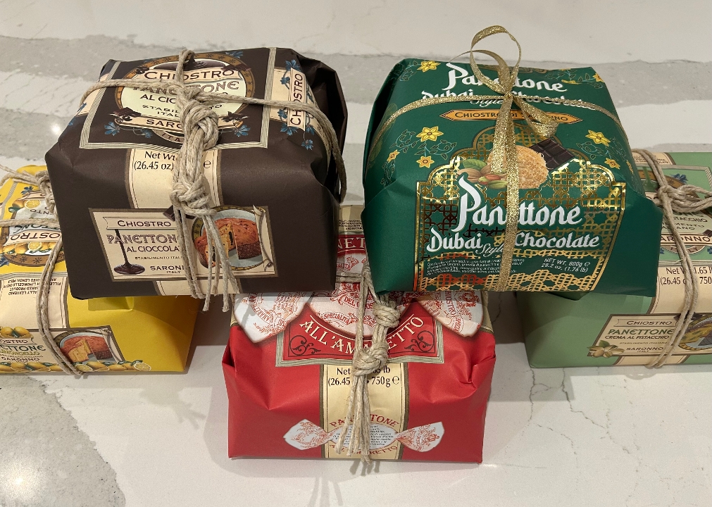 Panettone: Traditional Italian Holiday Cake.