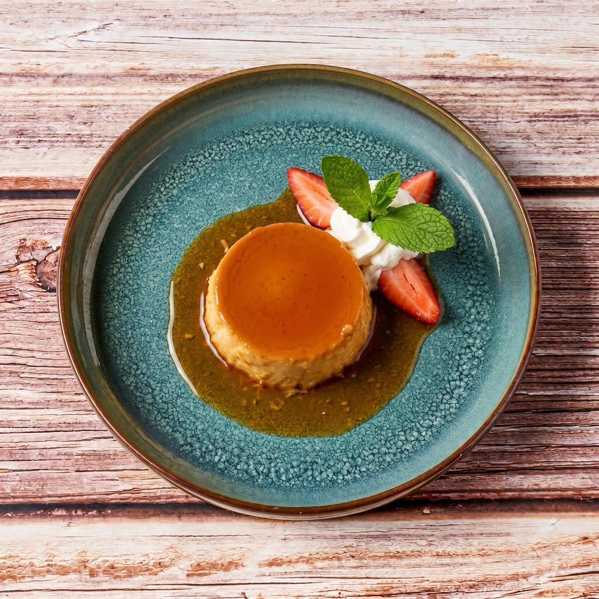 Flan de Lucuma.