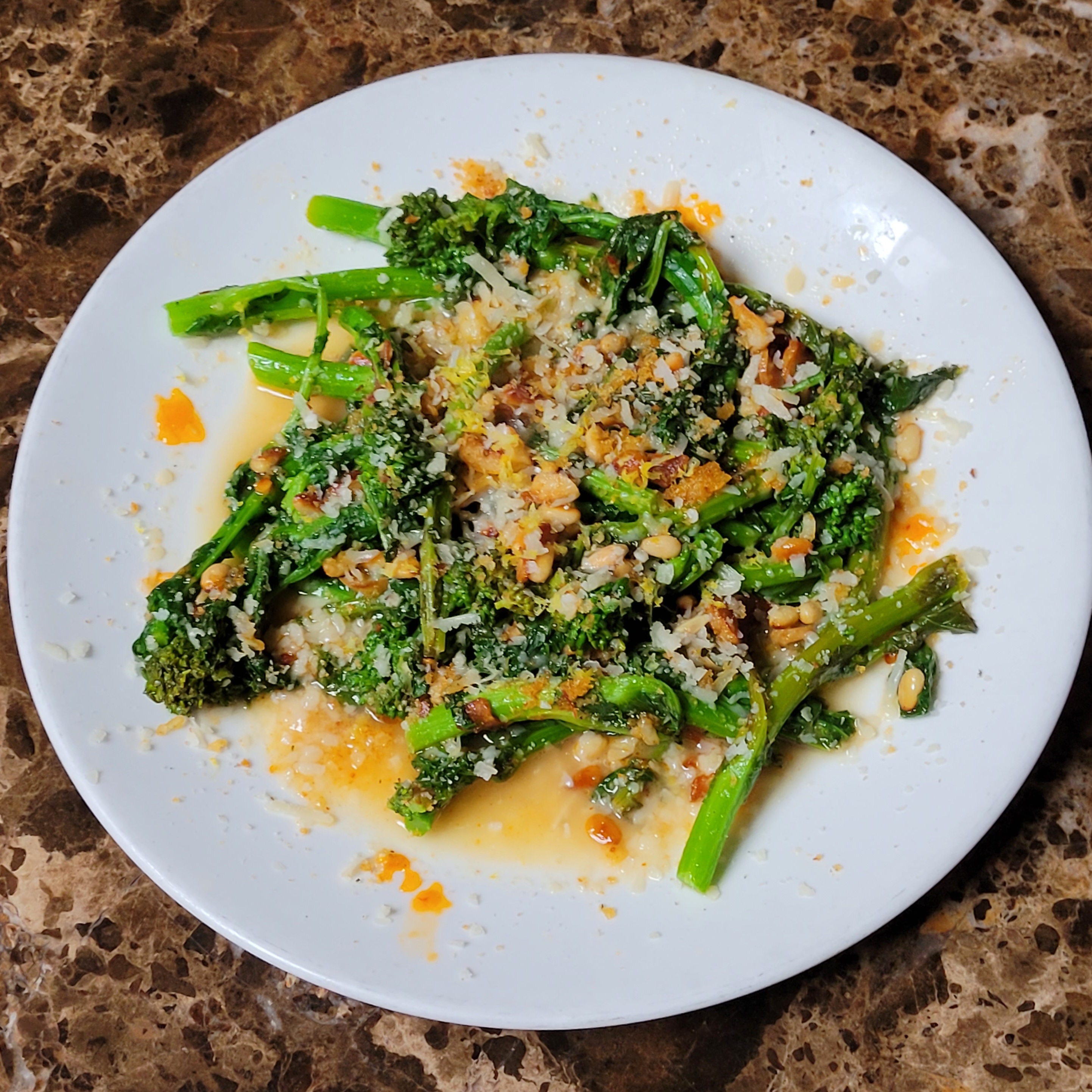 Broccoli Rabe w/ Pine Nuts.
