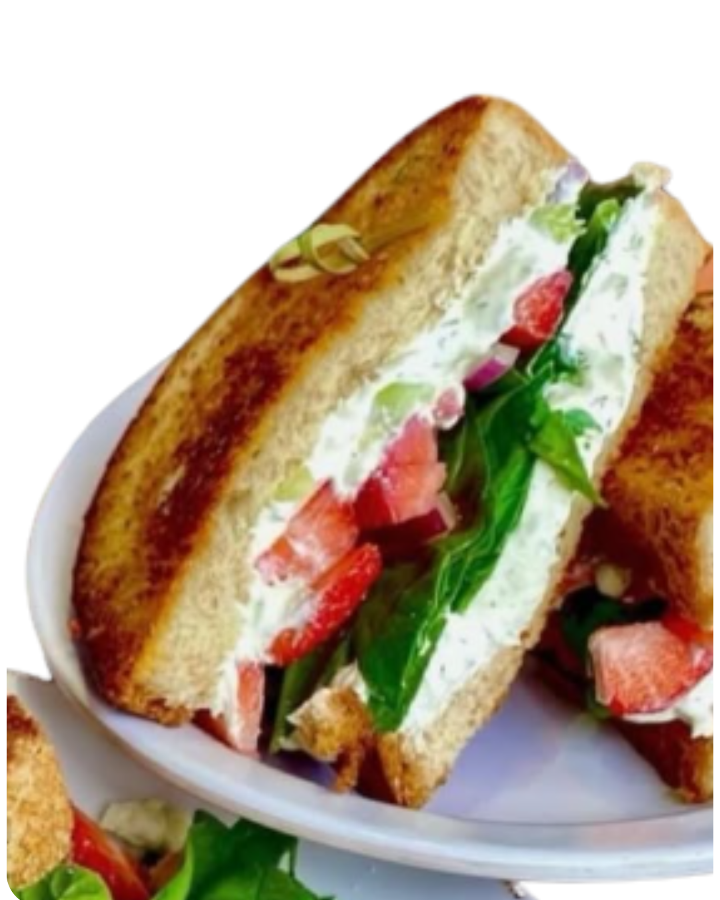 Strawberry Fields Sandwich.