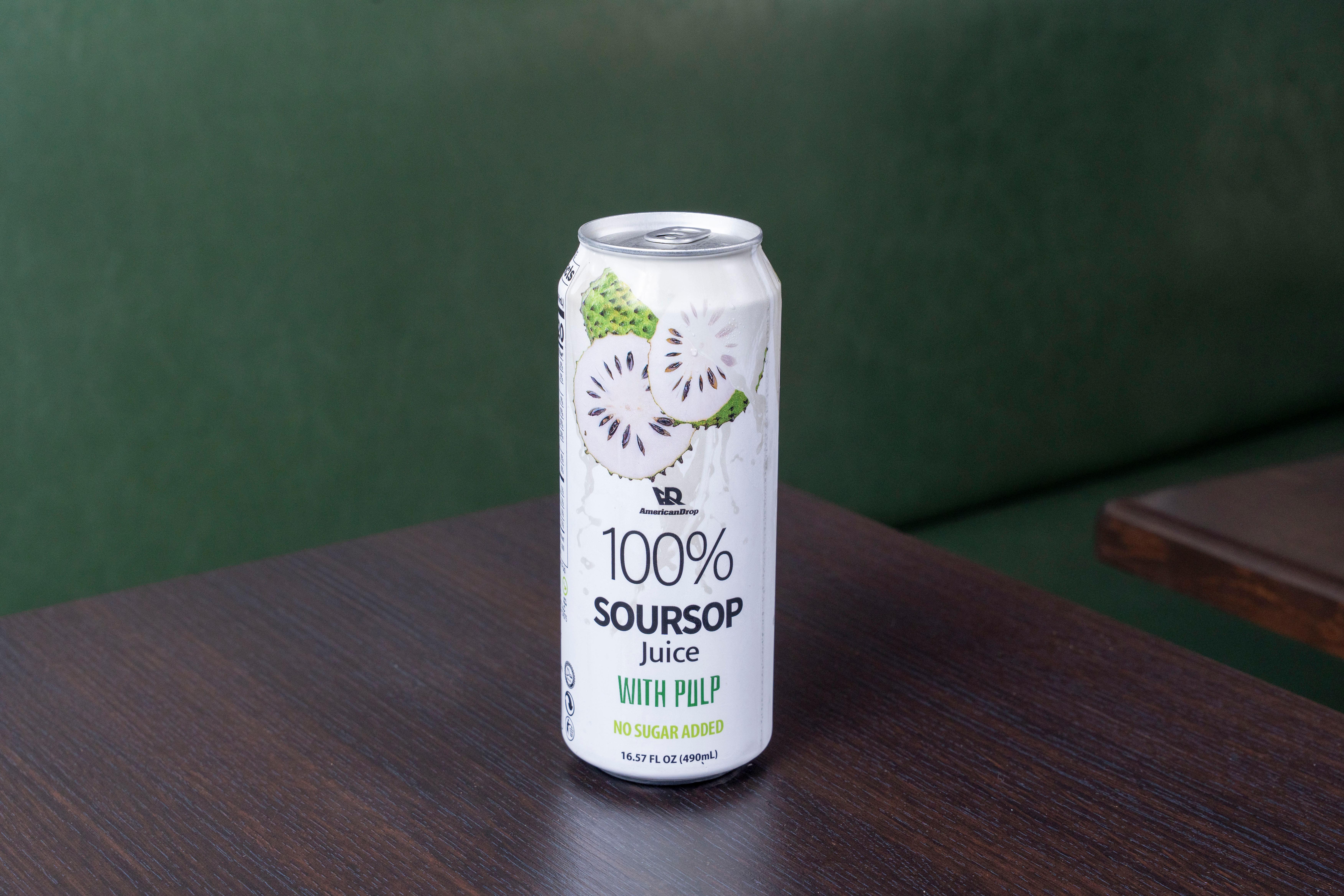 SOURSOP JUICE WITH PULP.