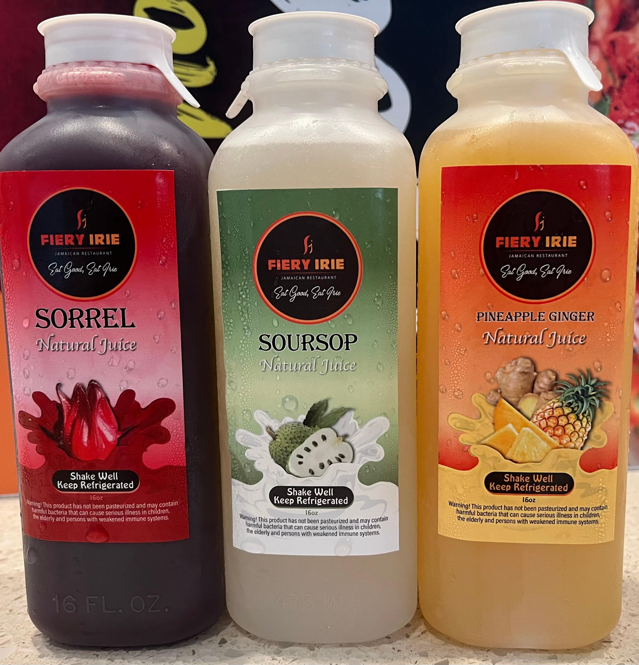 Natural Juices (16oz).