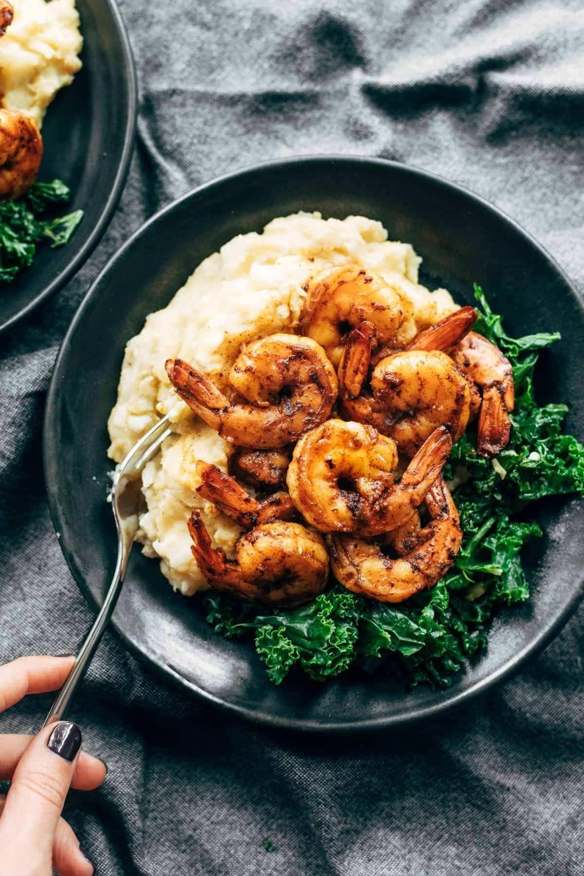 Black River Blacken Shrimp.