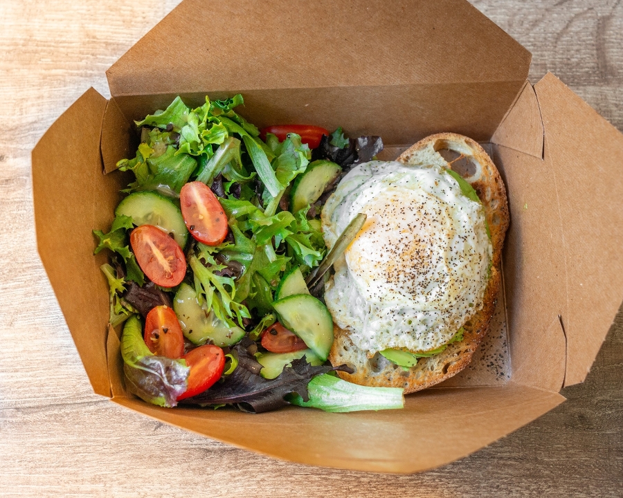 THE CLASSIC AVOCADO TOAST.