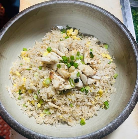 Lump Crab Fried Rice.