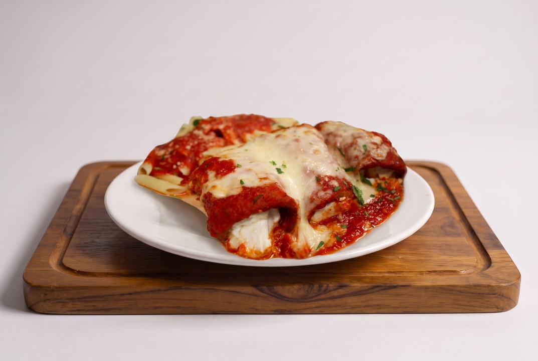 Eggplant Rollatini Appetizer.