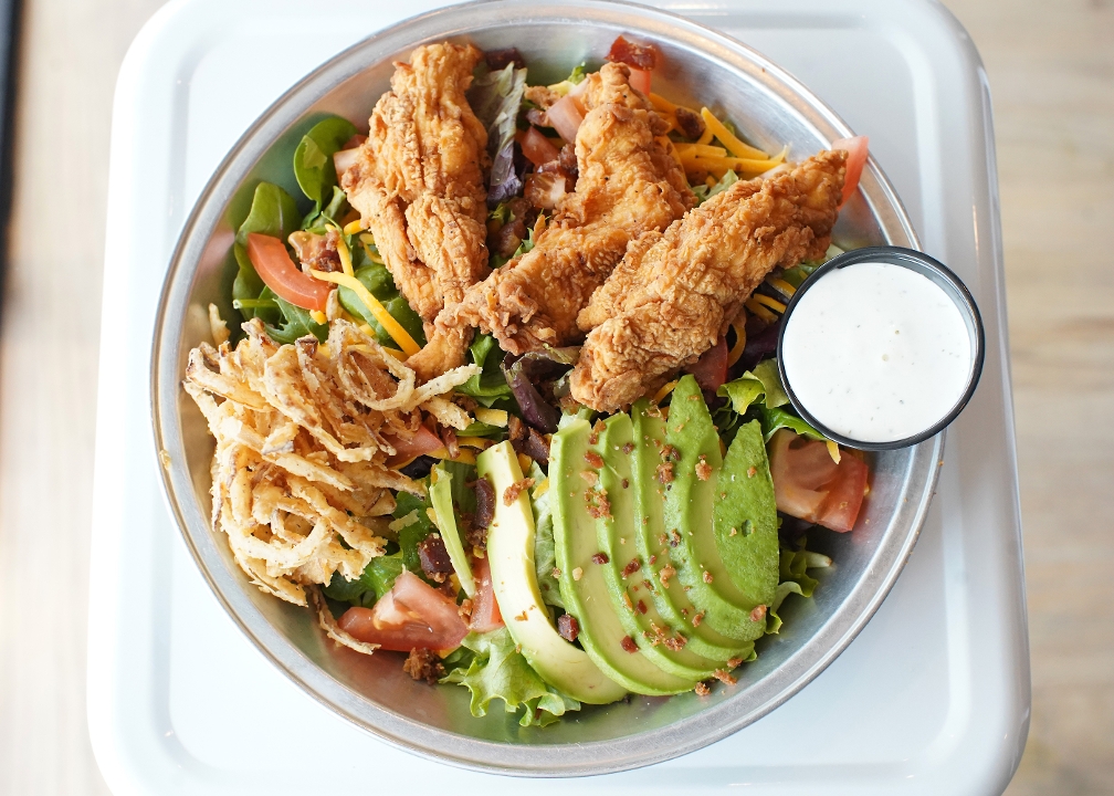 Haystack Salad Patty.