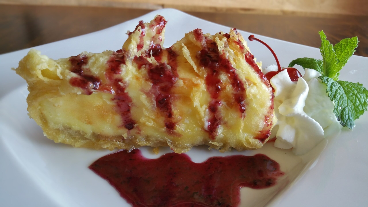 Tempura Cheesecake.