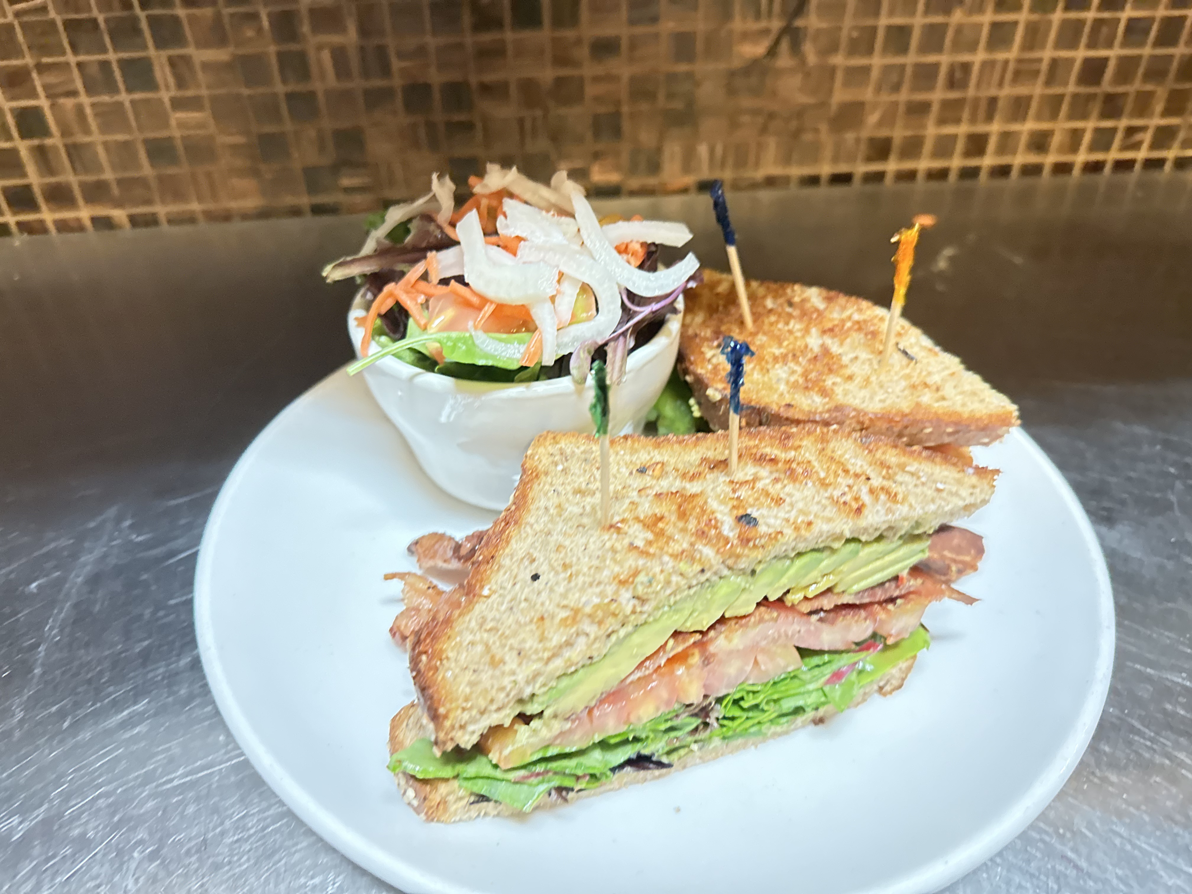 BLTA Sandwich.