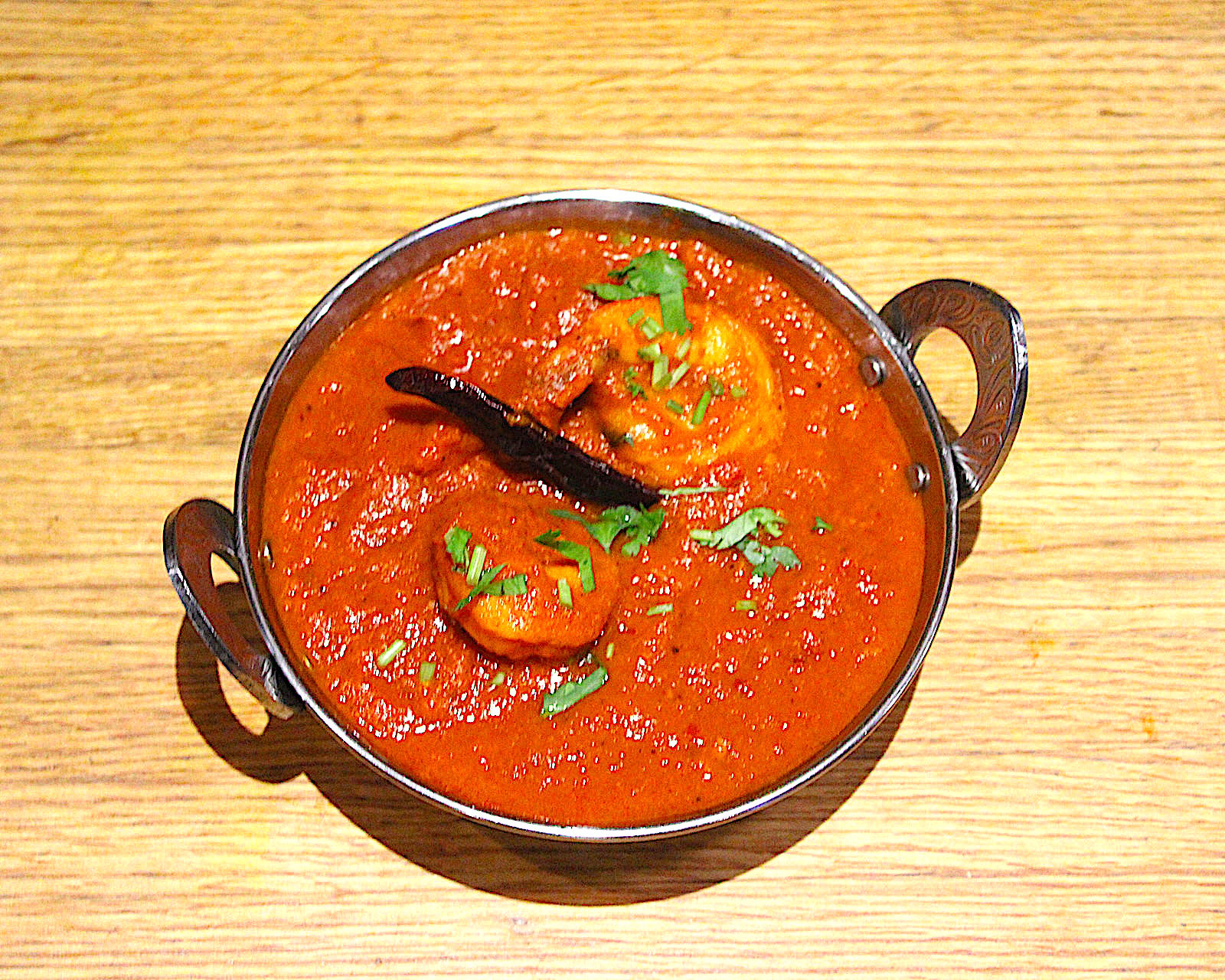 Shrimp Vindaloo.