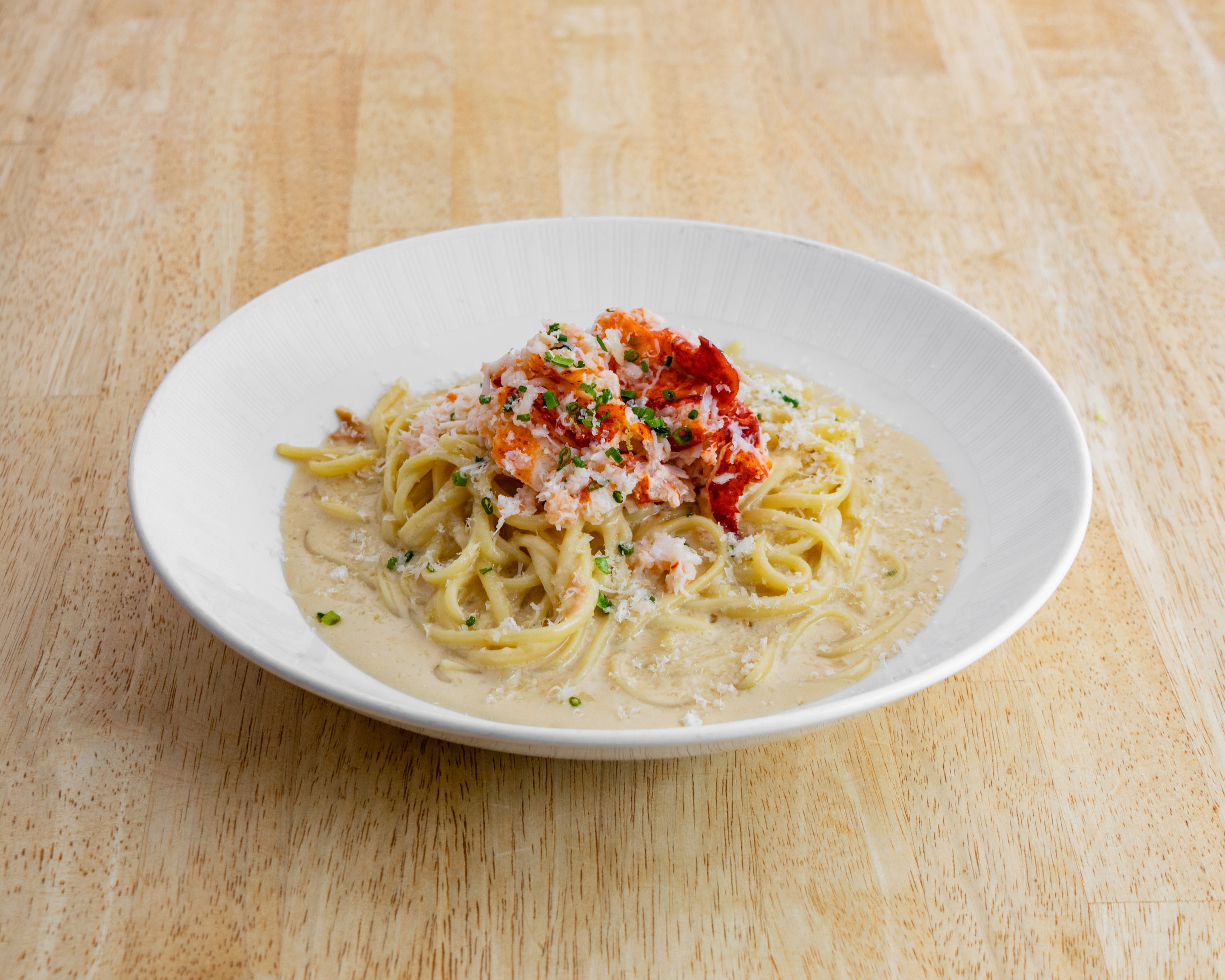 Linguine Alfredo.