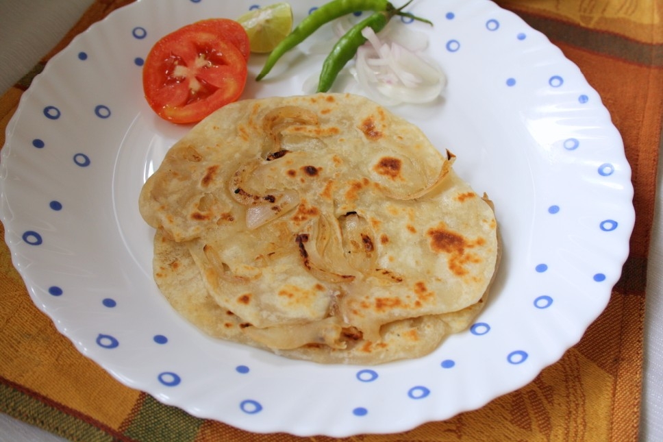 Onion Kulcha.