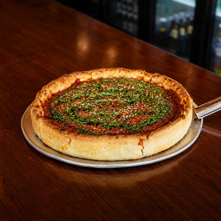 Personal Deep Dish 6" Veggie Monster.