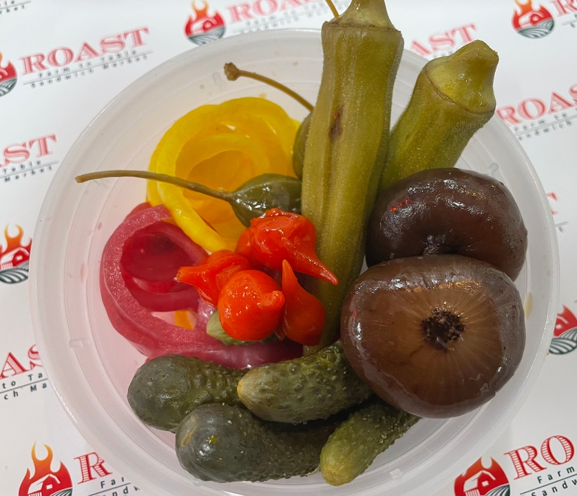 Assorted Pickle Tray.