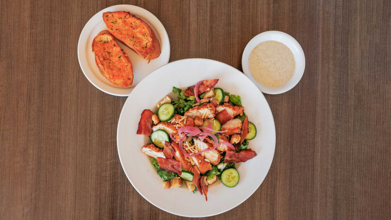 Chicken Caesar Salad.