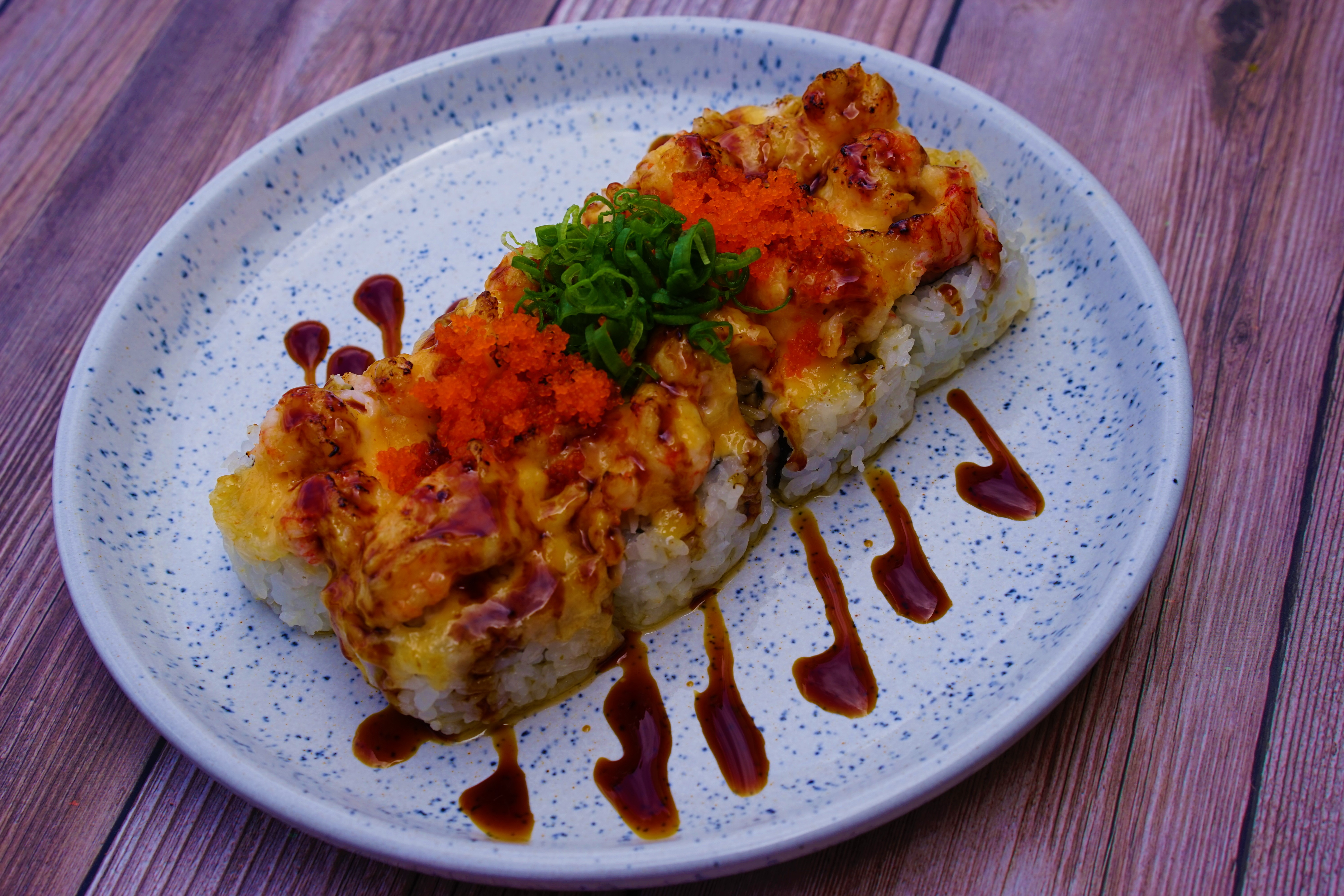 Baked Lobster Roll.