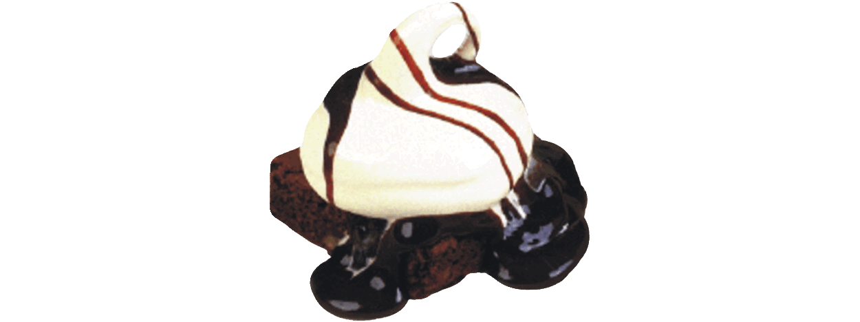 Hot Fudge Brownie.