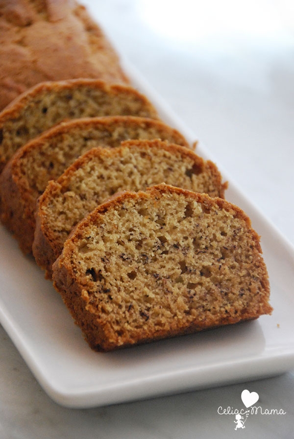Gluten Free Banana Bread.