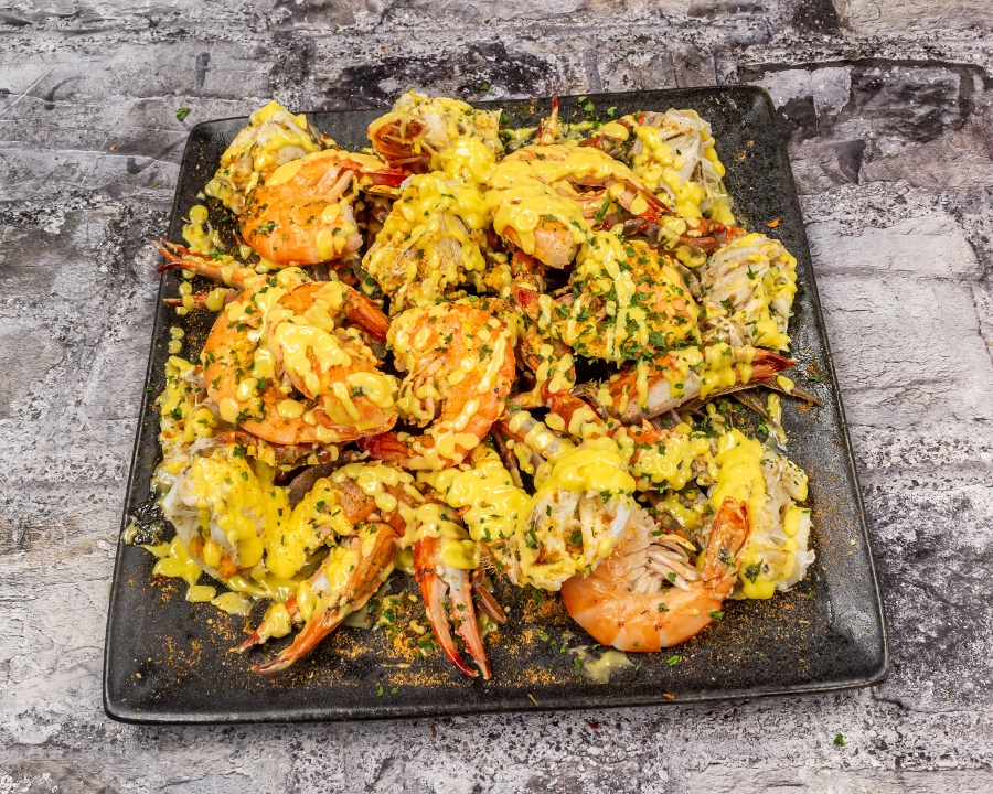 Blue Crab & Shrimp Tray.