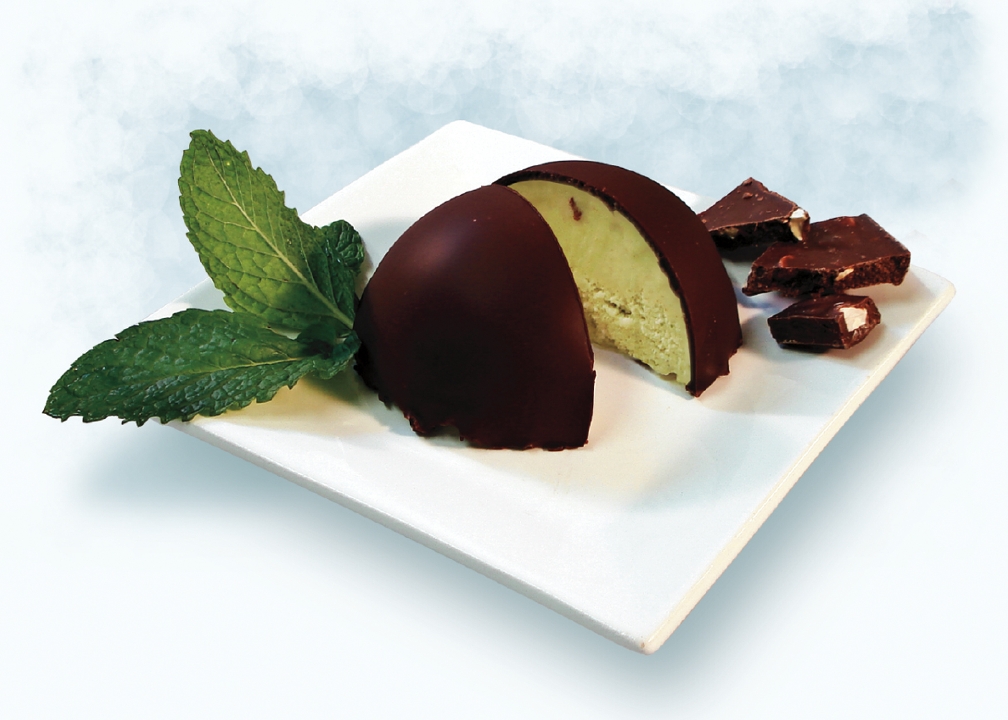 Mint Chocolate Gelato Mound.
