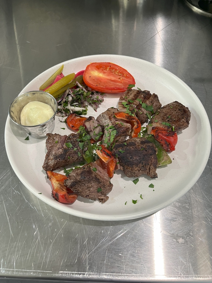 Wagyu Steak Kebab.