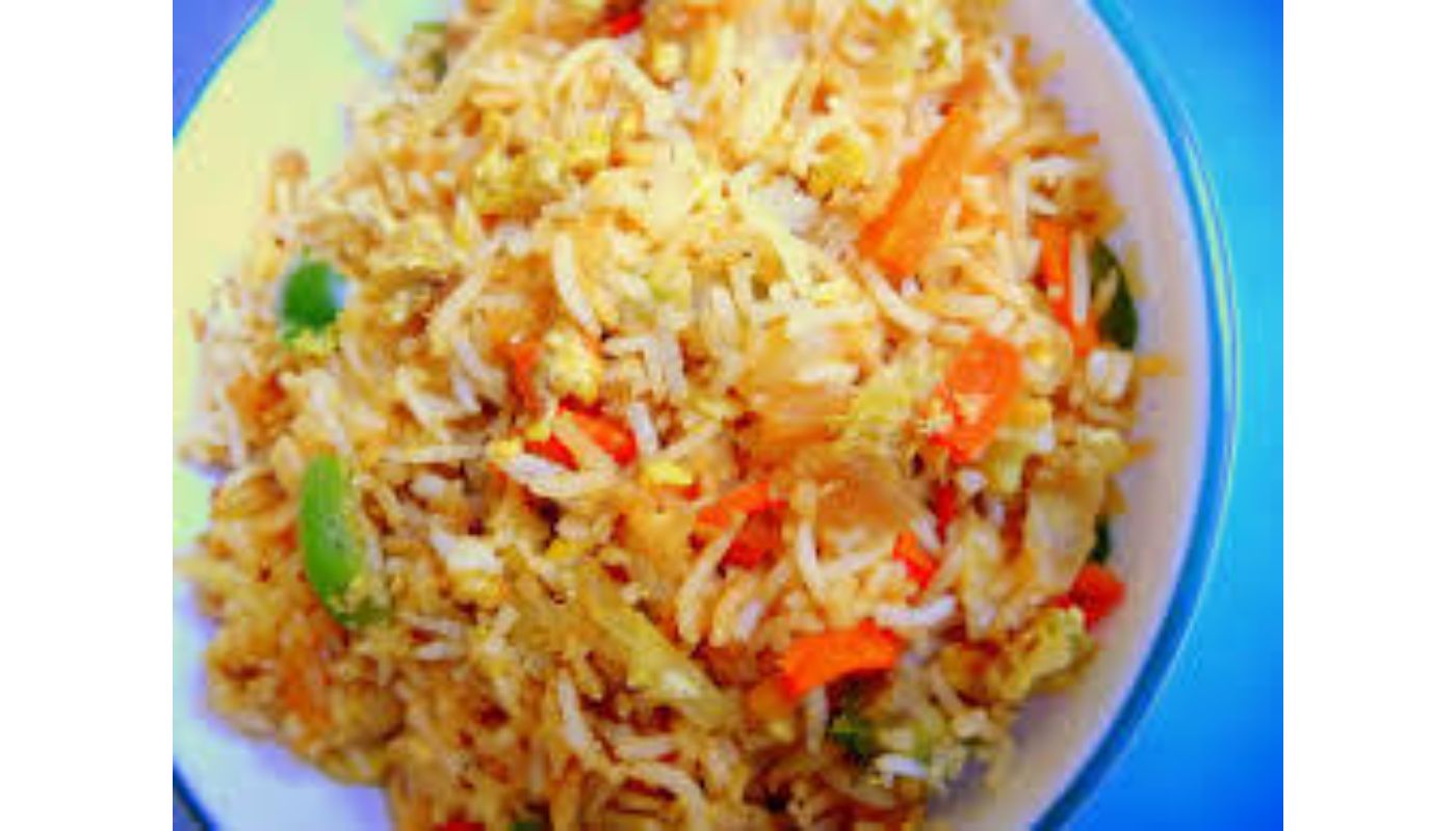 Egg Fried Rice - Non Vegan,Gluten free.