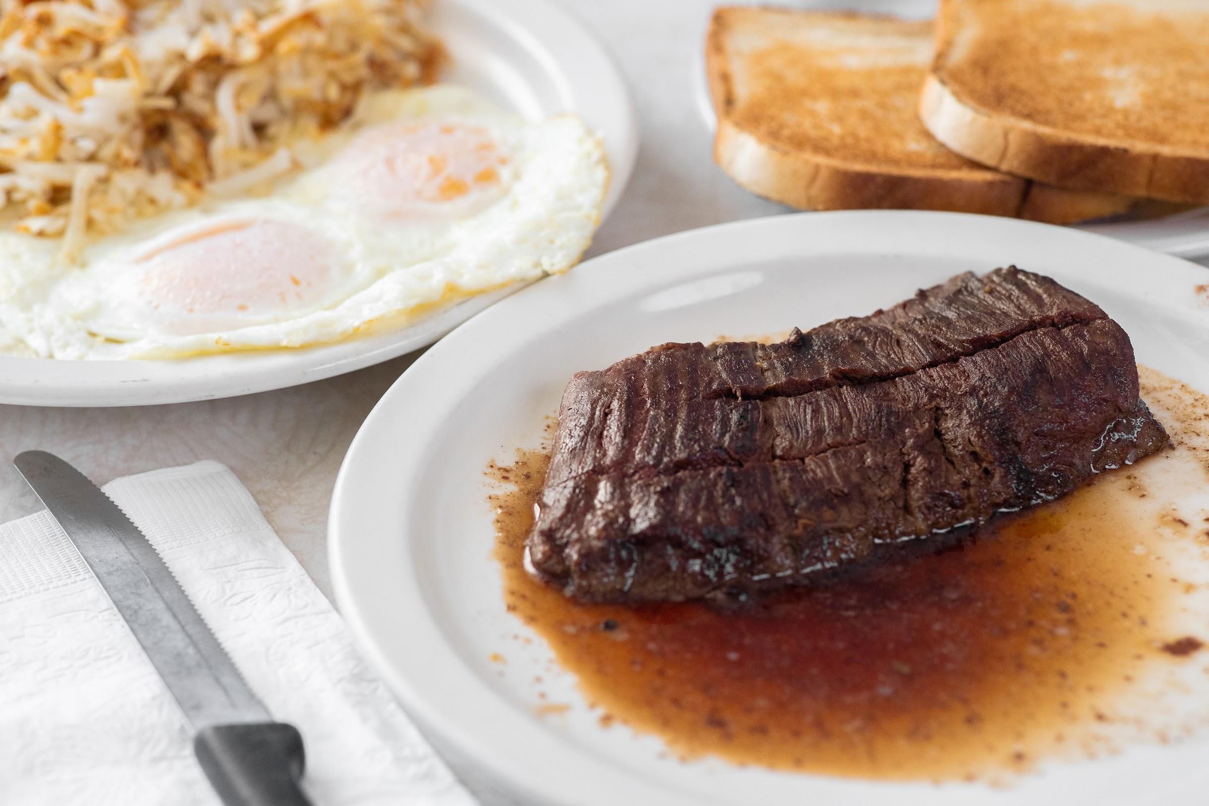 Steak and Eggs.