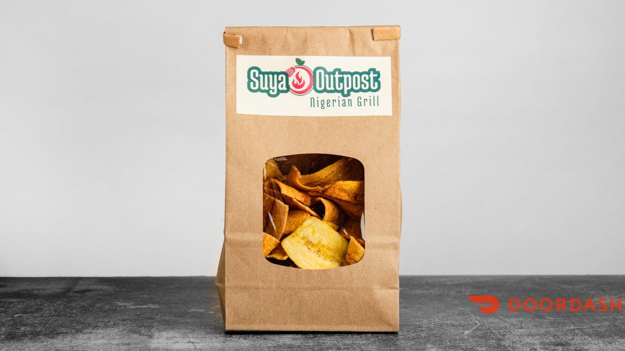 Plantain Strips - 4oz bag.