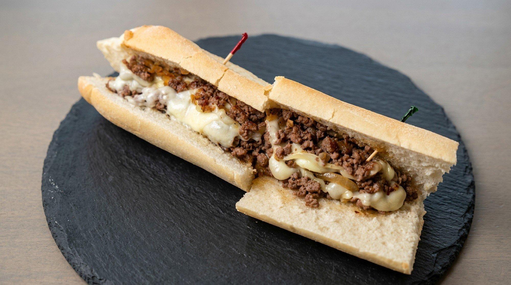 Cheeseburger Sub.