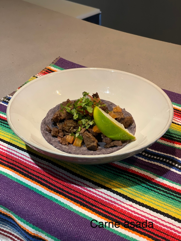 1\2 Tray Carne Asada.
