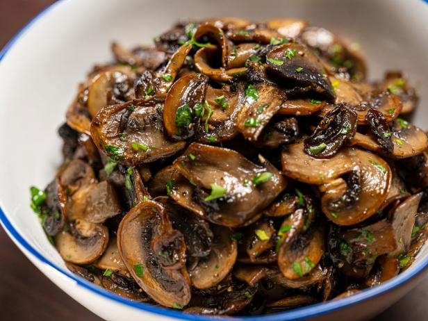 Sauteed Mushrooms.