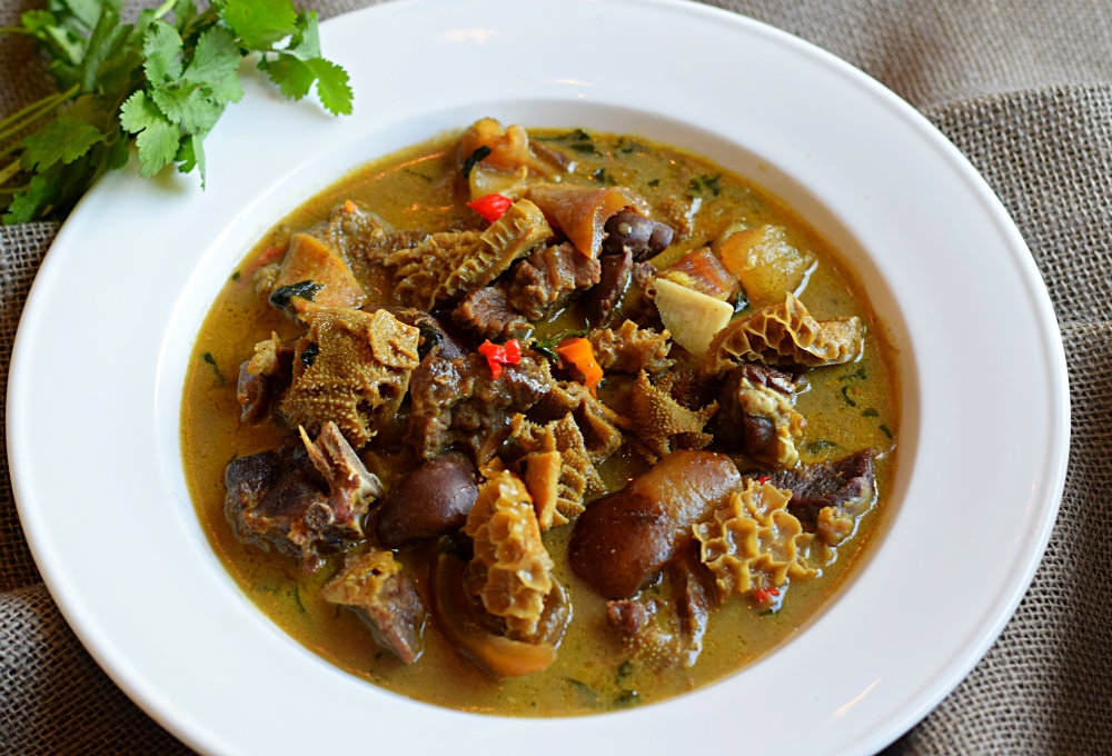 ASSORTED MEAT PEPPER SOUP.