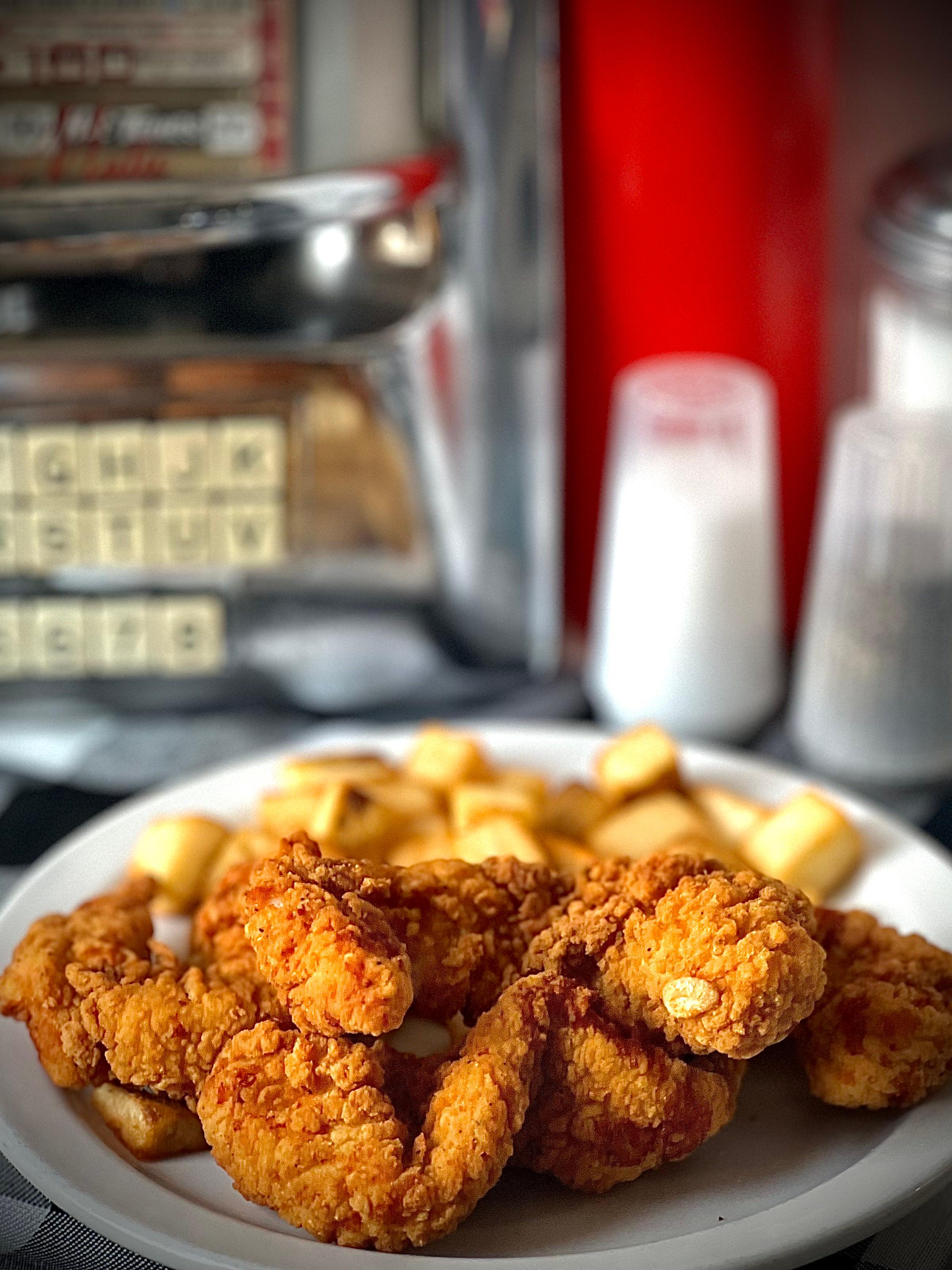 Chicken Strips Dinner*.