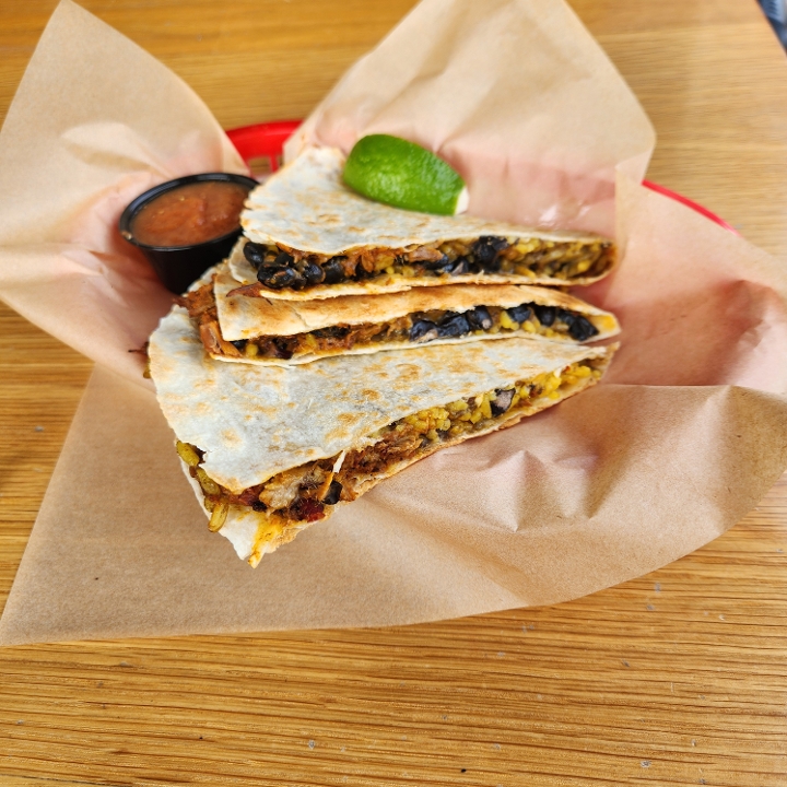 Barbacoa Quesadilla.