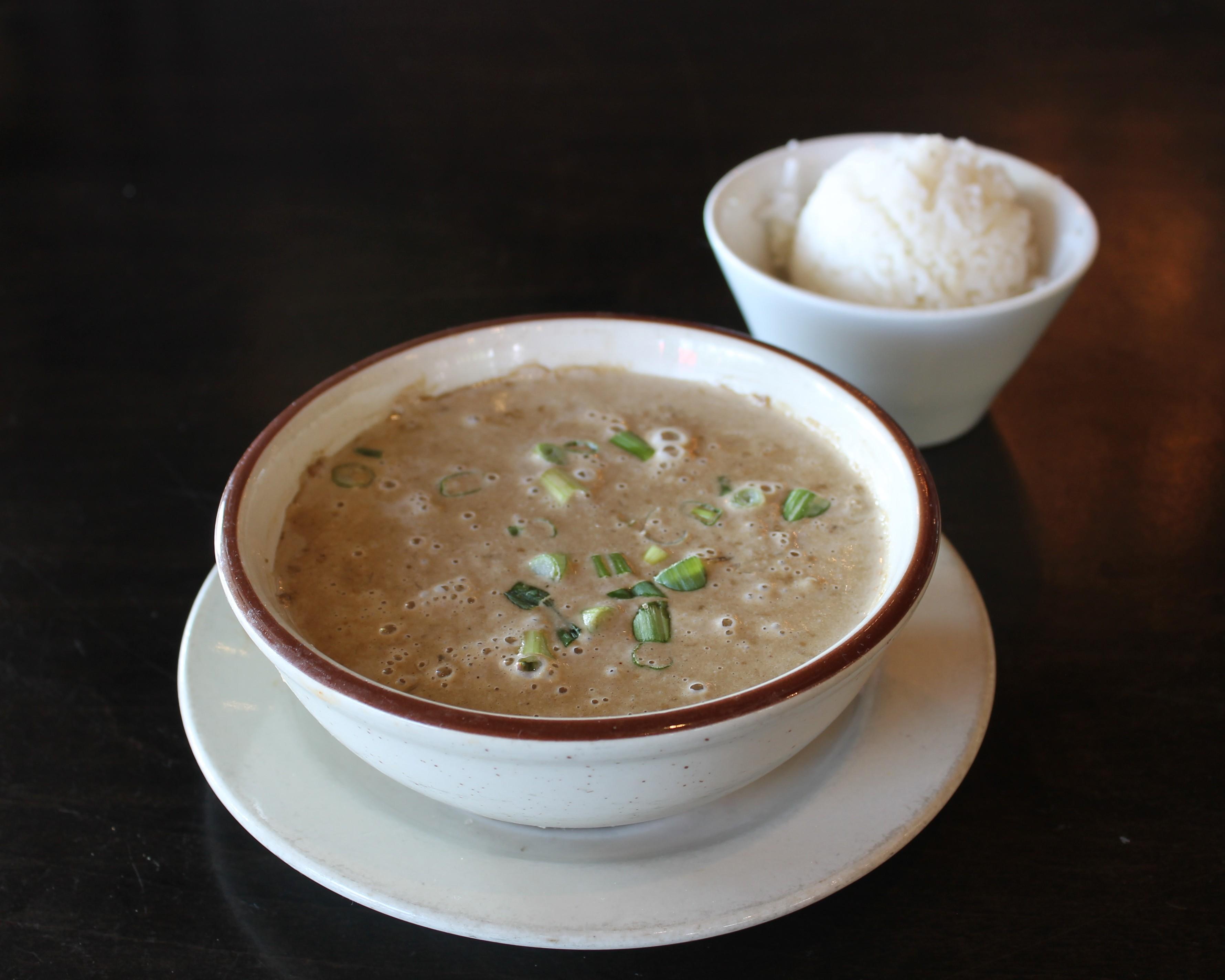 Crab Bisque.