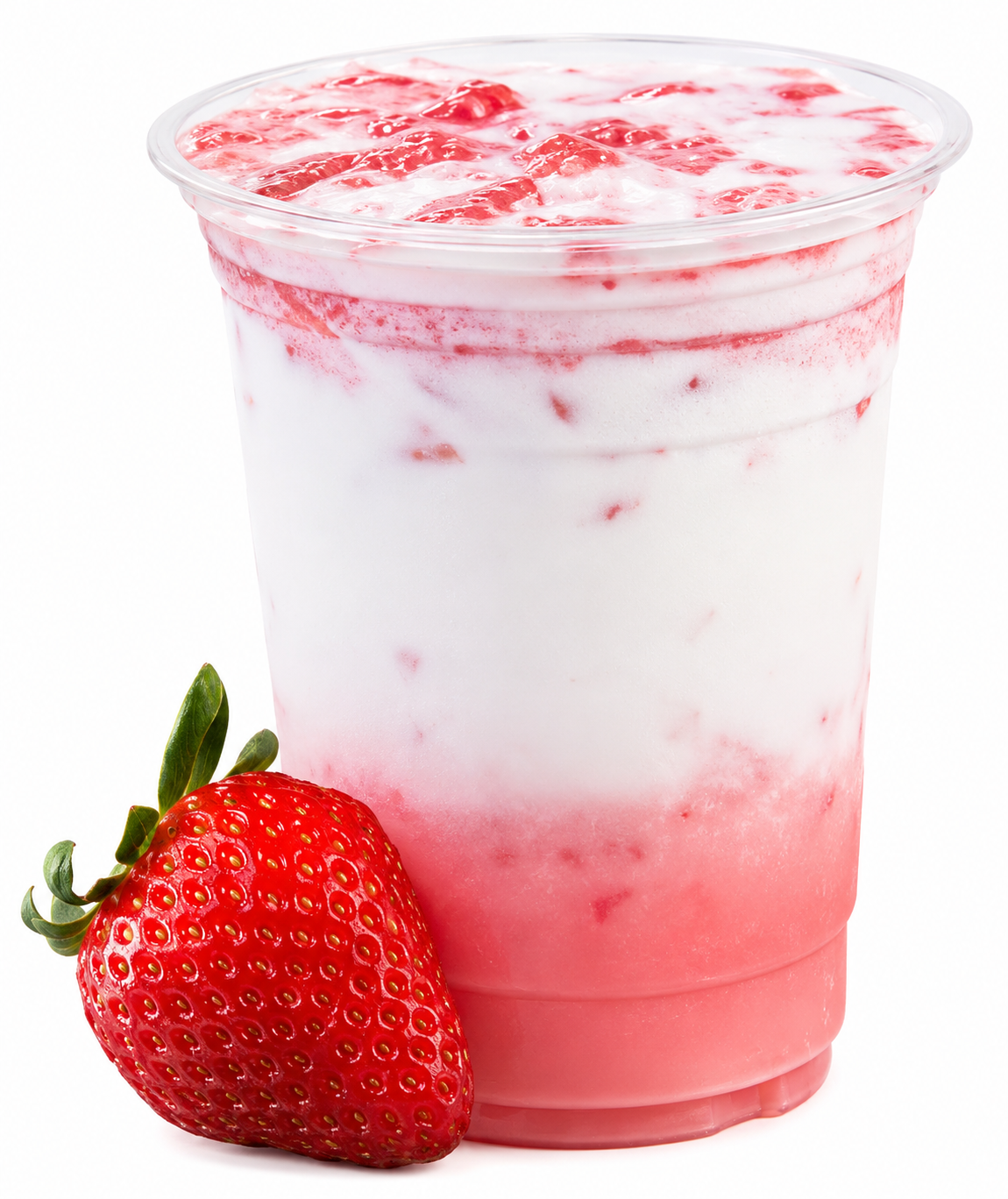 Strawberry Tea Latte 草莓奶绿.