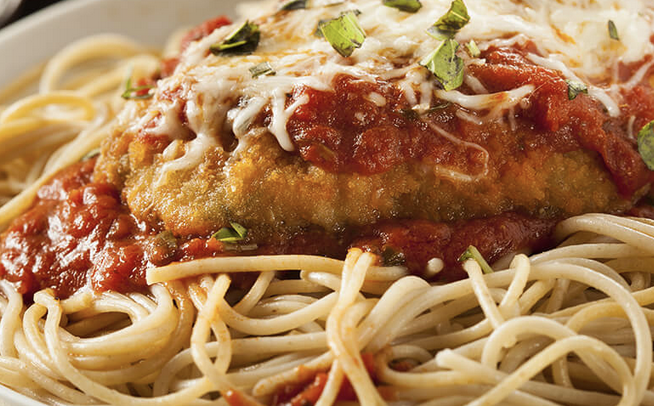 Chicken Parm/ Spaghetti **.