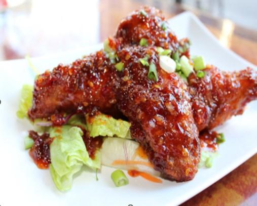 Spicy Thai Wings.