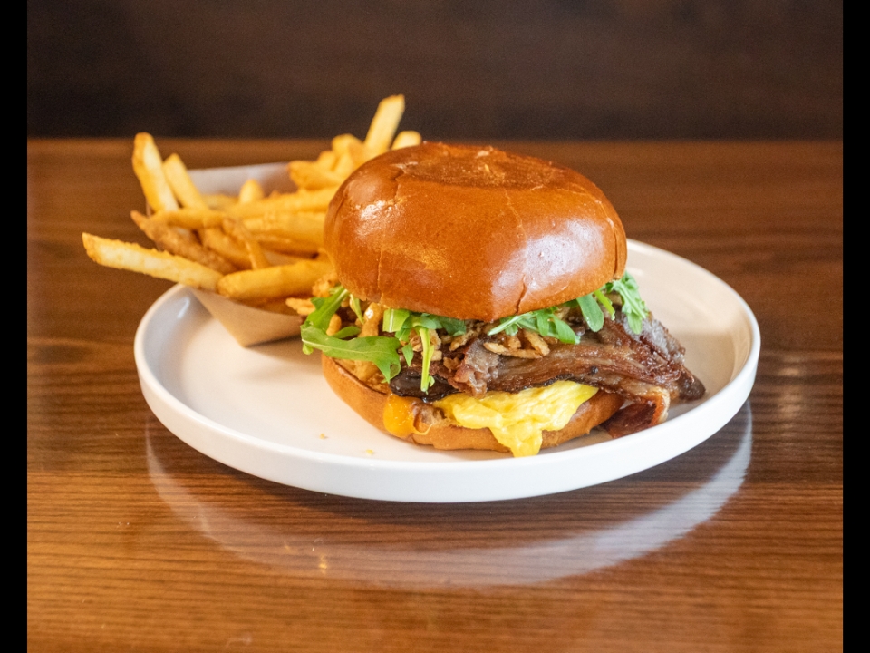 “NEW” RISE & BRISKET SANDWICH.