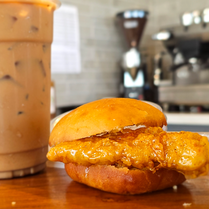Honey Butter Chicken Bite.